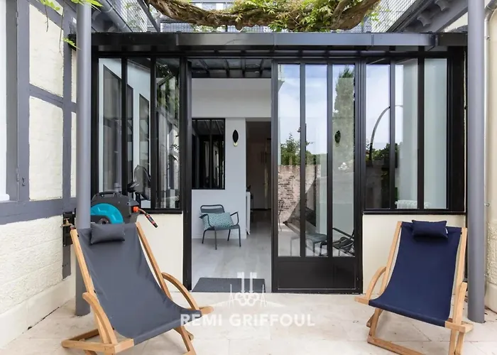 Villa Gernez Historic Center 10 Guests Honfleur